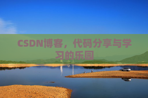 CSDN博客,代码分享与学习的乐园